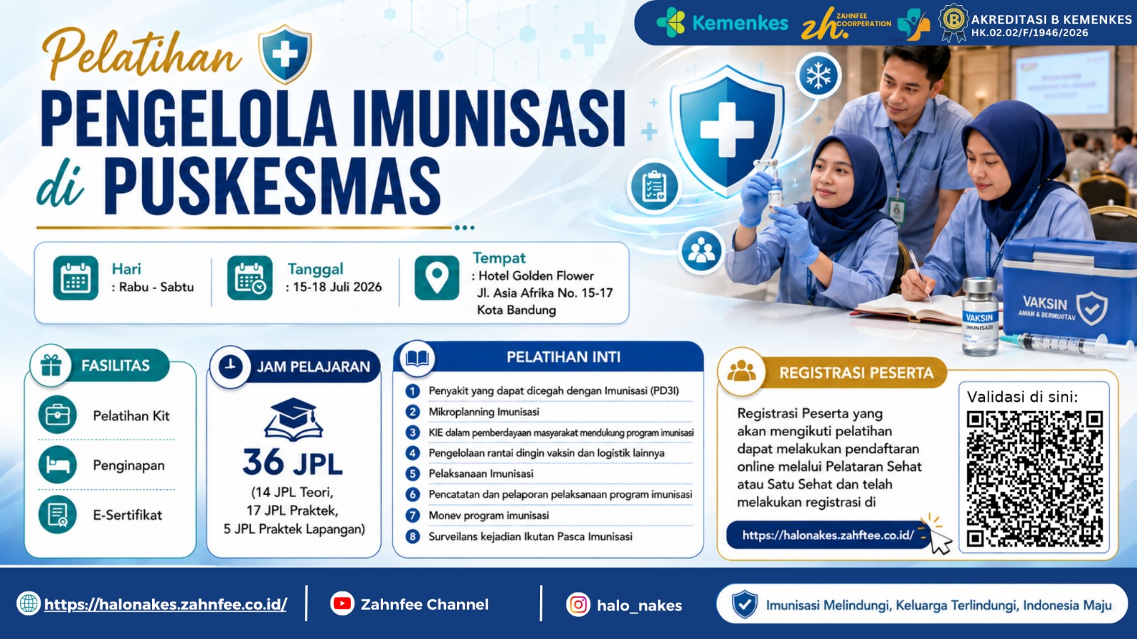 Pelatihan Pengelola Imunisasi
